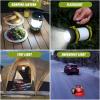 Camping Lantern Rechargeable, Alpswolf Camping Flashlight 4000 Capacity, 6 Modes, IPX4 Waterproof, Led Lantern for Camping, Hiking, Outdoor Recreations Green 4 Packs view 3