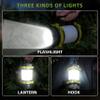 Camping Lantern Rechargeable, Alpswolf Camping Flashlight 4000 Capacity, 6 Modes, IPX4 Waterproof, Led Lantern for Camping, Hiking, Outdoor Recreations Green 4 Packs view 4