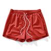 AIMPACT Mens Mesh Running Shorts 3 Inch Quick Dry Gym Athletic Workout Shorts for Men with PocketsRed M view 1