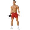 AIMPACT Mens Mesh Running Shorts 3 Inch Quick Dry Gym Athletic Workout Shorts for Men with PocketsRed M view 2