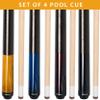 Collapsar Pool Table Accessories Kit, Premium Pool Stick & Retractable Cue Bridge, Billiard Balls Set &Table Covers, Ball & Cue Racks and Other Billiard Accessory view 3