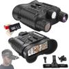 Night Vision Goggles Head Mounted with 3D Vision Effect 8X Digital Zoom 36MP Photos 4K Videos Recording Infrared Binocular for Adults with Tactical Light, Viewing in 100% Darkness,32GB Card view 1