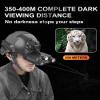 Night Vision Goggles Head Mounted with 3D Vision Effect 8X Digital Zoom 36MP Photos 4K Videos Recording Infrared Binocular for Adults with Tactical Light, Viewing in 100% Darkness,32GB Card view 4