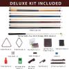 Collapsar Pool Table Accessories Kit, Premium Pool Stick & Retractable Cue Bridge, Billiard Balls Set &Table Covers, Ball & Cue Racks and Other Billiard Accessory view 2