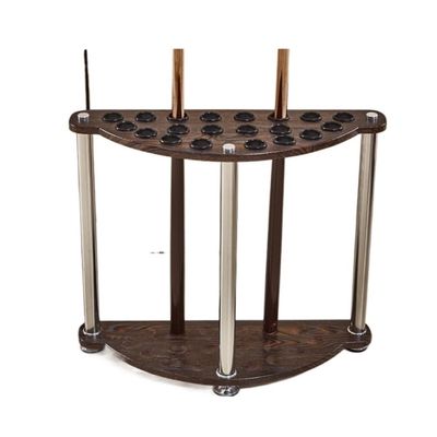 Pool Cue Rack Pool Cue Holder Pool Cue Stand Billiards Cue Rack Standing Cue Rack Snooker Pool Cue Rack Mounted Rack Holds Up to 20 Cues Pool Stick Holder Billiard Cue Rack