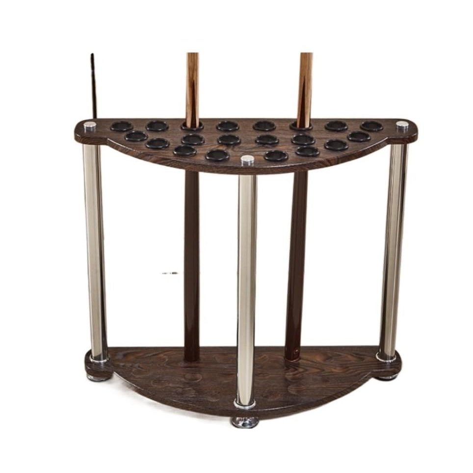 Pool Cue Rack Pool Cue Holder Pool Cue Stand Billiards Cue Rack Standing Cue Rack Snooker Pool Cue Rack Mounted Rack Holds Up to 20 Cues Pool Stick Holder Billiard Cue Rack