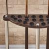 Pool Cue Rack Pool Cue Holder Pool Cue Stand Billiards Cue Rack Standing Cue Rack Snooker Pool Cue Rack Mounted Rack Holds Up to 20 Cues Pool Stick Holder Billiard Cue Rack view 4