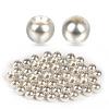 TG-DZURI Tungsten Beads for Fly Tying, 50pcs Tungsten Cyclops Beads Silver Color 3.5mm Sizes Fly Tying Materials Beads Hook Size 10#-12# view 1