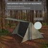 Nature Link Sirius Two Ultralight Backpacking Tent, 2 Person Trekking Pole Backpacking Tent, Waterproof, Compact, Single Wall, Bushcraft Shelter for Camping, Hiking, Kayaking view 4