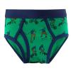 NineFit Basics Little Boys oxer Briefs Cotton Soft Stretch Underwear anties 4PC for Swimming Beachwear Tighty (Blue, 10-12 Years) view 4