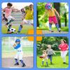 BROTOU Shin Guards Soccer Youth, Soccer Shin Guards for Kids 3-15, Light Weight Adjustable Straps Shin Pads Protection Equipment with Ankle and Leg Calf Protection (Blue, XS) view 4