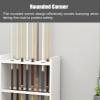 Modern White Pool Cue Storage Rack Stand,Heavy Duty Floor Wood Golf Club Organizer,Large Capacity Billiard Cue Rack/Pool Stick Holder Shelf (Size: 12 Sticks) view 4