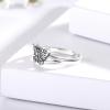 Sariel 925 Sterling Silver Toe Rings for Women Boho Adjustable Mid Finger Rings Summer Vacation Ocean Beach (Butterfly) view 3