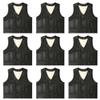 Lymzpwg Women's One-Shoulder T-Shirt Top Pleated V-Neck Off-Shoulder Short-Sleeved T-Shirt (Color : Black, Size : Large) view 2