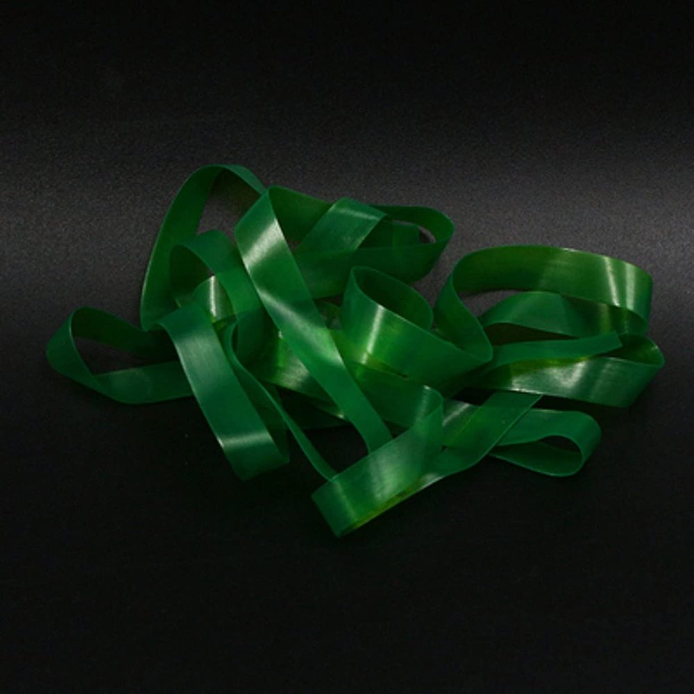 YJIUYUANQ Nymph Skin Stretchable Fly Tying Material for Stonefly Dragonfly Nymph Thin Skin,6mm, 5.5 Yards,Green Color