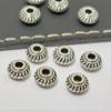 KTGCOZS Pack of 100 Personality Metal Fishing Beads Spinner Lure Body Spinnerbait Making Supplies DIY Size 4.7mm S320 (Gold 100pcs) view 3