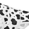 ALAZA Cow Print White Boys' Briefs Soft Underwear Available in Sizes 3t view 4