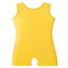 HOZIY Gymnastics Leotards for Girls Solid Gold Bow Cross Back Biketard Tumbling Outfits Toddler Girl Kids Sparkly Sparkle 1t 2t view 2