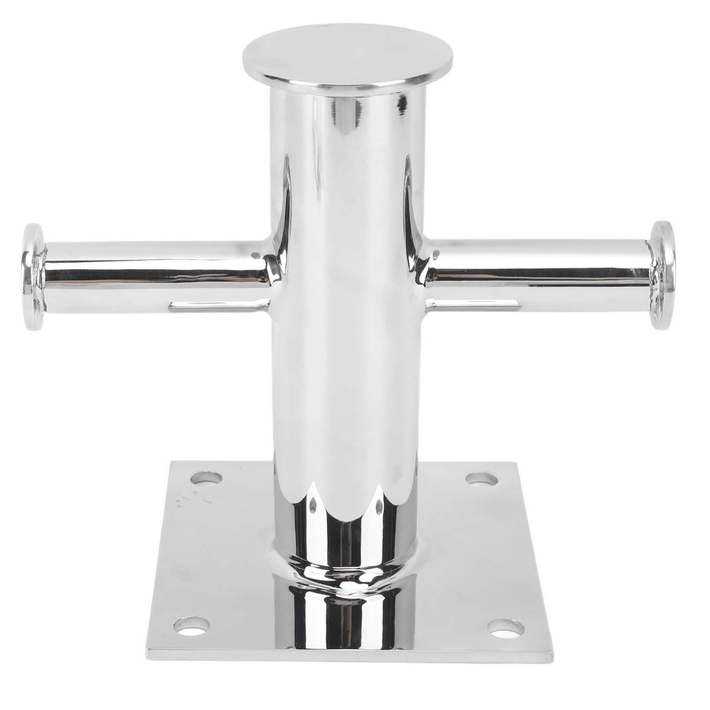 Astibym 135mm Single Cross Bollard Heavy Duty Marine Grade 316 Stainless Steel for Yacht Fishing Boat, Astibymr2gfim5cgo