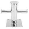 Astibym 135mm Single Cross Bollard Heavy Duty Marine Grade 316 Stainless Steel for Yacht Fishing Boat, Astibymr2gfim5cgo view 1