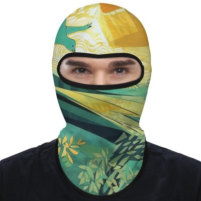 Balaclava Face Mask for Men Women Birds Flying Silhouette Full Mask for Outdoor Sport Cycling Fishing Cap