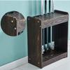 Ball Cue Stand Rack School Billiards Pool Stick Holder Holds 6 Cue Sticks Floor Stand Pool Cue Rack Wooden Freestanding Billiard Cue Racks for Billiard Room view 2