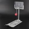 Pwshymi Miniature Desktop Basketball Hoop, Compact Size, Light Weight, Easy to Carry, Good Elasticity, Metal Construction, Rugged, Spring Loaded Rebounding, Plastic Backboard, Exquisite view 4