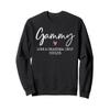 Gammy Like A Grandma Only Cooler Heart Mother's Day Gammy Sweatshirt view 1