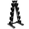Dumbbell Weight Rack Stand Only - 260 LBS Weights Capacity, A-Frame Dumbbell Weight Rack Dumbbells Storage Racks for Dumbbells Weights Organizer Stand for Home Gym, Black