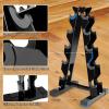 Dumbbell Weight Rack Stand Only - 260 LBS Weights Capacity, A-Frame Dumbbell Weight Rack Dumbbells Storage Racks for Dumbbells Weights Organizer Stand for Home Gym, Black view 3
