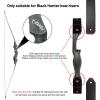 Black Hunter Laminated Longbow Limbs Takedown Replacement Longbow Limb for Right Hand Bow 20-60lbs Bow Limbs for Shooting (35lbs) view 2