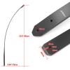 Black Hunter Laminated Longbow Limbs Takedown Replacement Longbow Limb for Right Hand Bow 20-60lbs Bow Limbs for Shooting (35lbs) view 4