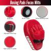 EUMAYES 3-in-1 Kids Boxing Gloves and Punching Mitts Set, Boxing Pads with Boxing Reflex Ball, Kids Boxing Equipment Set for MMA Training, Muay Thai, Karate, Taekwondo view 4