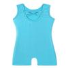 HOZIY Leotards for Girls Gymnastics Solid Aqua Blue Bow Cross Back Biketard Tumbling Outfits Toddler Girl Kids Sparkly Sparkle Size 7-8 Years view 1