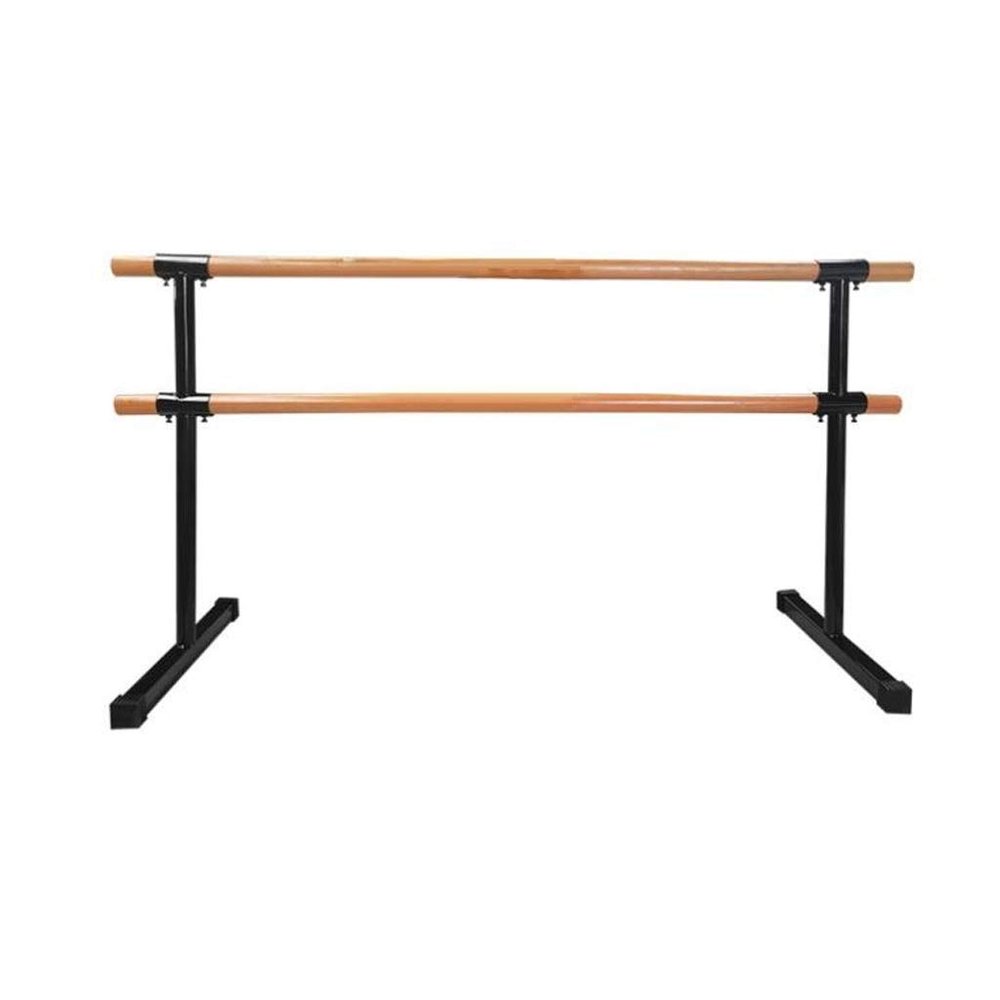 SDdPulse Ballet Barre,Portable Single Bar Freestanding Mobile Liftable Stretch Dance Bar Multiple Height Adjustment for Children and Adults