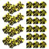 Winmau Prism Alpha Black & Yellow Extra Thick Dart Flights - 10 Sets per Pack (30 Dart Flights in Total) view 1