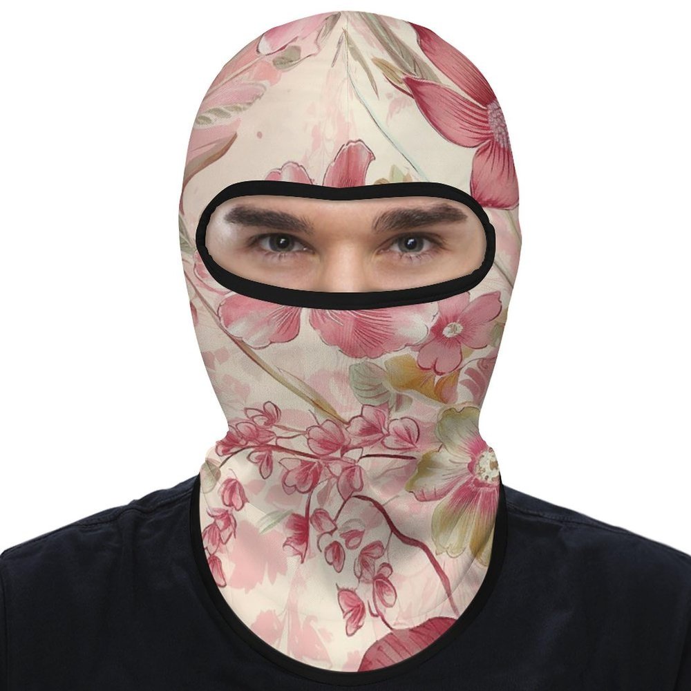 Balaclava Face Mask for Men Women British Country Style Full Mask for Outdoor Sport Cycling Fishing Cap