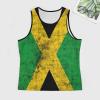 ChuangZS Jamaica Flag Men's Lightweight Beach Vest Sleeveless Sports Vest M view 3