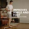 Versatile 40 Inch Beech Wood Balance Beam for Home Use - Enhance Balance, Ankle Foot Strength, Flexibility for All Ages, Physical Therapy Purposes for Plantar Fasciitis Relief. view 2