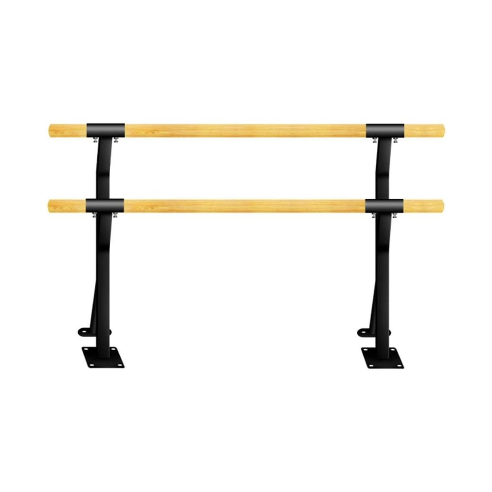 SDdPulse Ballet Barre,Double Dance Pole, Freestanding Stretch Bar Dancing Stick for Adults Kids Yoga Stretching Fitness Equipment (Black 100cm)