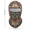 DJUETRUI Balaclava Face Mask for Men Women Brown Style Flowers Full Mask for Outdoor Sport Cycling Fishing Cap, 1 view 2
