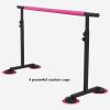 SDdPulse Stretching Studio Ballet Bar, Adjustable 84-120cm Pilates Fitness Portable Dance Bar, Freestanding Ballet Pole Ballet Bar Equipment view 2