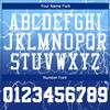 Blue Gradient Basketball Jersey Team Uniform Suits Personalized Sportswear for Youth Boys Men Women Girls, Custom Shirts & Shorts Sets Print Your Own Name Number Logo view 4