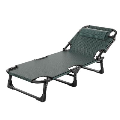 YySXIQ Folding Camping Cot for Adults, Camping Cot, 5 Positions Adjustable Patio Chaise Lounge Chair, Portable Sleeping Cot, for Bedroom, Pool, Patio (Color : B, Size : 193x68x30cm), 610038