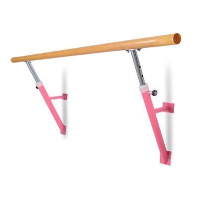 SDdPulse Portable Freestanding Ballet Pole, Height Adjustable 80-120cm Dance Bar for Kid Adult, Workout Equipment Fitness Stretch Dance Ballet Barre Bar (Pink 100cm)