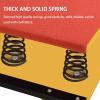 Aimery Gymnastics Springboard for HomeVaulting Training Fitnes Playing, Steel Spring and Jump PadPortable Curved Spring Board, Elastic Board (Size : Four Springs) view 4