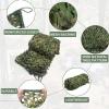 Camo netting, outdoor military jungle camouflage net, essential for hunting and camping decoration, 1.5m-20m, all-round stealth artifact!Camouflage netting,Camo netSun protection net ( Size : 4x4m(13 view 2