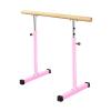 SDdPulse Ballet Barre,Pole, Adjustable Ballet Bar, Portable for Home Kids Adults Stretching Dance Gymnastics Equipment (Pink 1 m) view 1
