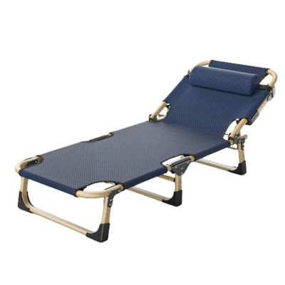 YySXIQ Folding Camping Cot for Adults, Camping Cot, 5 Positions Adjustable Patio Chaise Lounge Chair, Portable Sleeping Cot, for Bedroom, Pool, Patio (Color : A1, Size : 193x68x30cm), 610038