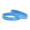 GeRRiT 1PC Country World Flag Logo Sport Silicone Wristband National Football Fans Elastic Bracelets Bangles Souvenir Gift (Color : Argentina_20cm) view 1